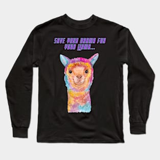 Drama Llama Long Sleeve T-Shirt